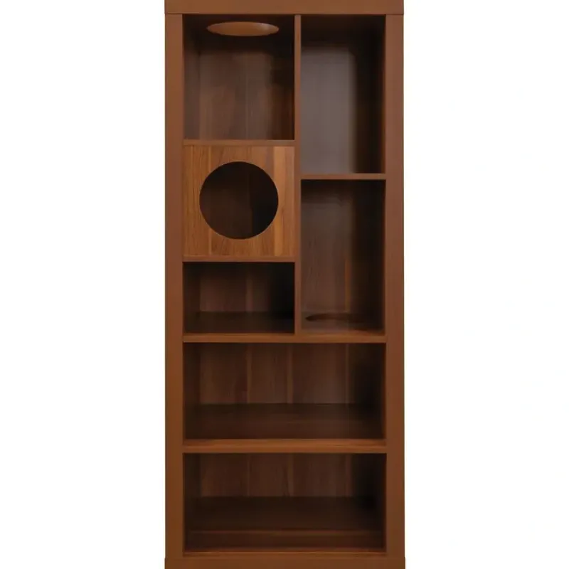 Cats*4 Cats & Dogs Home Furnishing Inc., Cliff Jr Shelf - Walnut - Pet Home | The Perfect Pet Supplies Shopping Experience