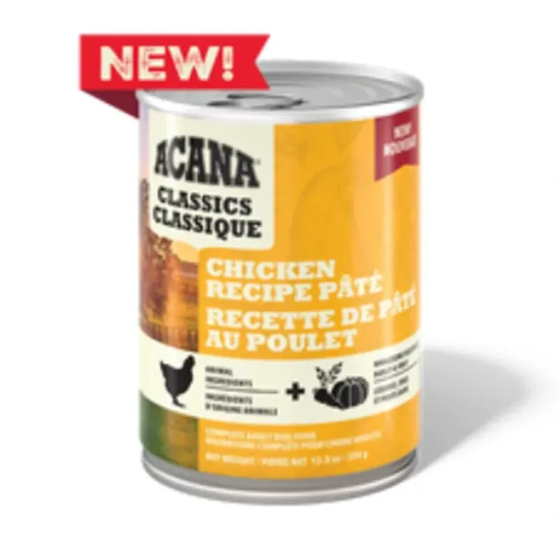 Dogs*Acana - Classics Pate, Chicken Recipe Wet Dog Food - Pet Home | The Perfect Pet Supplies Shopping Experience