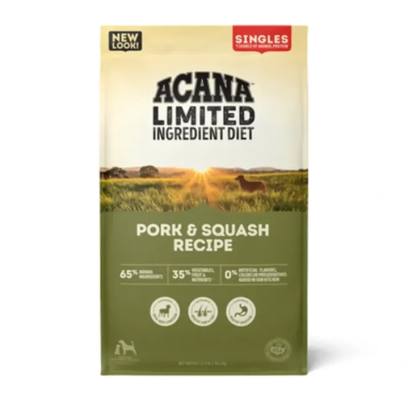 Dogs*Acana - Singles, Pork Squash Recipe Dry Dog Food - Pet Home | The Perfect Pet Supplies Shopping Experience