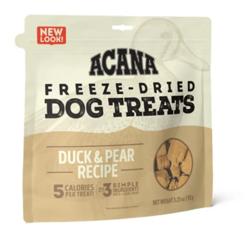 Shop All*ACANA Duck & Pear Freeze-Dried Dog Treats - Pet Home | The Perfect Pet Supplies Shopping Experience