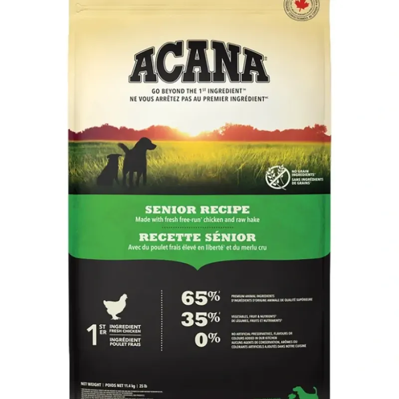 Dogs*Acana, Senior Dog Food - Dry Dog Food - Pet Home | The Perfect Pet Supplies Shopping Experience