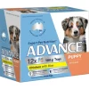 Dogs*Advance Puppy Chicken With Rice Wet Dog Food 100g x 12 - Pet Home | The Perfect Pet Supplies Shopping Experience