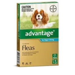 Dogs*Advantage Aqua 4pk Dogs 4-10kg - Pet Home | The Perfect Pet Supplies Shopping Experience