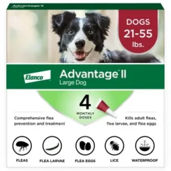 Dogs*Advantage II Large Dog Vet-Recommended Flea Treatment & Prevention - Pet Home | The Perfect Pet Supplies Shopping Experience