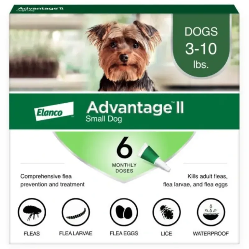Dogs*Advantage II Small Dog Vet-Recommended Flea Treatment & Prevention - Pet Home | The Perfect Pet Supplies Shopping Experience