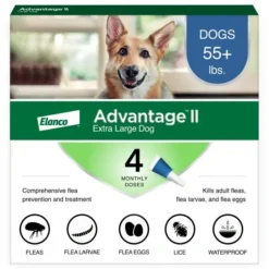 Dogs*Advantage II XL Dog Vet-Recommended Flea Treatment & Prevention - Pet Home | The Perfect Pet Supplies Shopping Experience