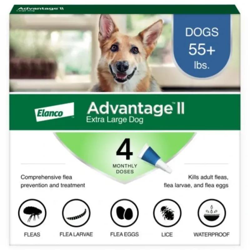 Dogs*Advantage II XL Dog Vet-Recommended Flea Treatment & Prevention - Pet Home | The Perfect Pet Supplies Shopping Experience