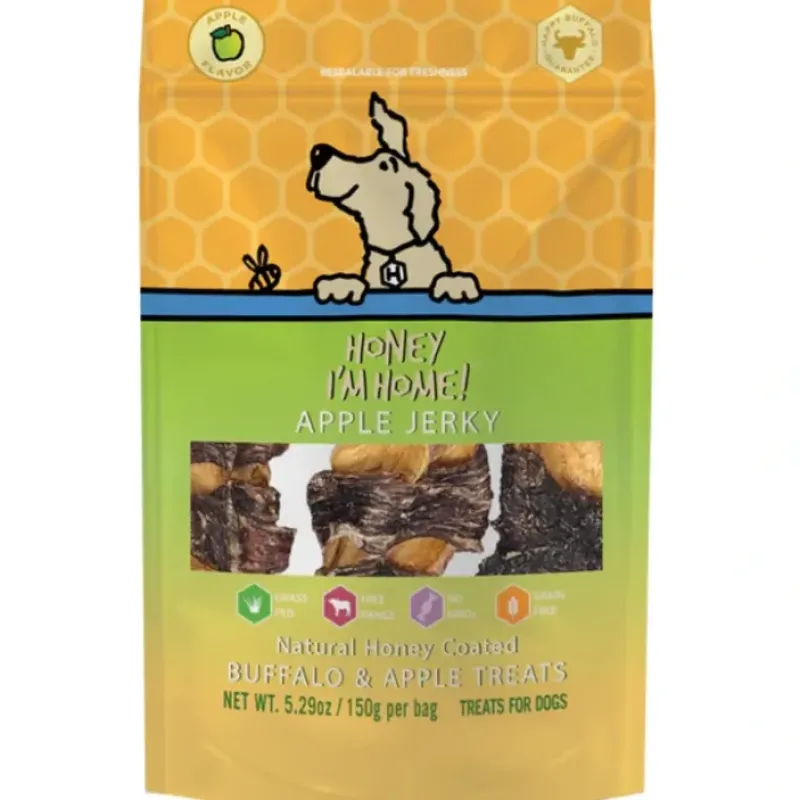 Dogs*All American Pets Honey I'm Home APPLE JERKY - Pet Home | The Perfect Pet Supplies Shopping Experience