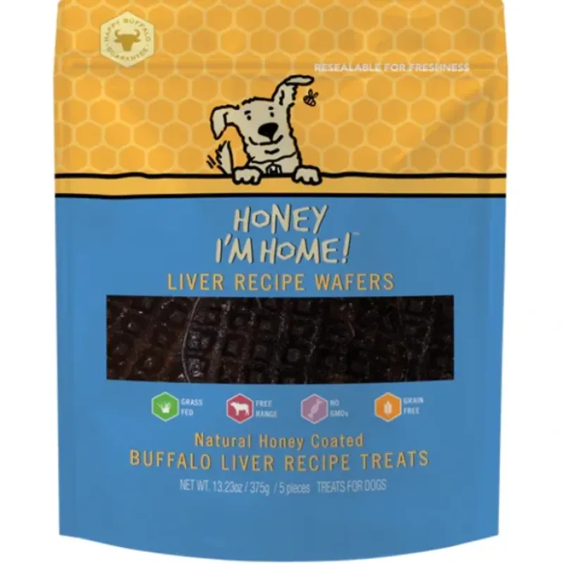 Dogs*All American Pets Honey I'm Home Liver Recipe Wafers - Pet Home | The Perfect Pet Supplies Shopping Experience