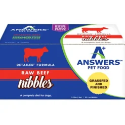 Dogs*Answers Pet Food Detailed Beef Formula for Dogs - Nibbles - Pet Home | The Perfect Pet Supplies Shopping Experience