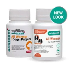 Dogs*Aristopet Allwormer for Dogs & Puppies 10kg Tablets 50 pack - Pet Home | The Perfect Pet Supplies Shopping Experience