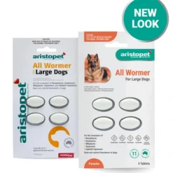 Dogs*Aristopet Allwormer for Large Dogs 20kg Tablets 4 pack - Pet Home | The Perfect Pet Supplies Shopping Experience