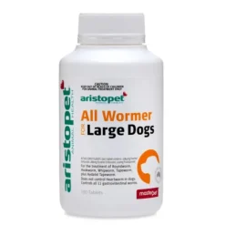 Dogs*Aristopet Allwormer for Large Dogs 20kg Tablets 100 pack - Pet Home | The Perfect Pet Supplies Shopping Experience