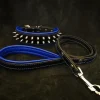 Dogs*"Frenchie" Set- collar & leash. Blue - Pet Home | The Perfect Pet Supplies Shopping Experience