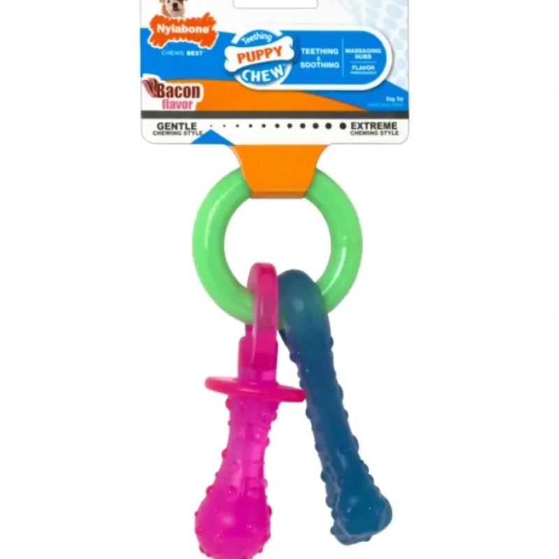 Pet Toys|Nylabone Puppy Chew Teething Pacifier Dog Toy - Pet Home | The Perfect Pet Supplies Shopping Experience