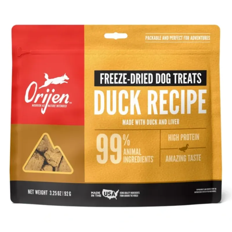 Dogs|ORIJEN Freeze Dried Free Run Duck Dog Treats - Pet Home | The Perfect Pet Supplies Shopping Experience
