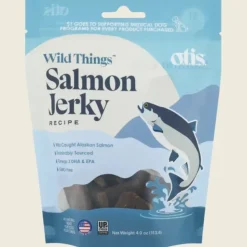 Dogs|Otis Wild Things Salmon Recipe Jerky For Dogs (4 oz) - Pet Home | The Perfect Pet Supplies Shopping Experience