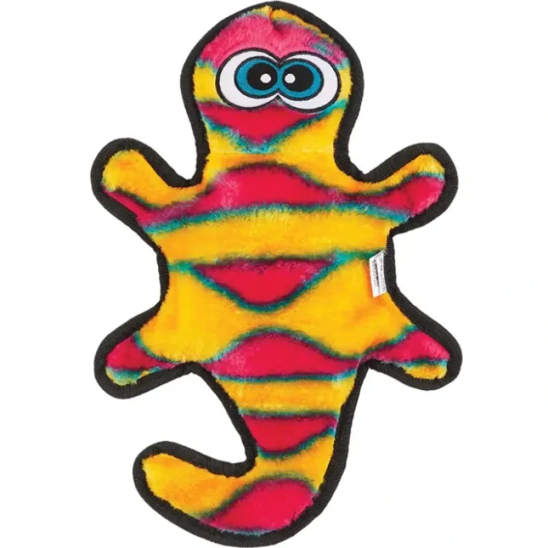 Fashion Outward Hound, Invincible Gecko, 2 Squeakers - Red/Orange - Pet Home | The Perfect Pet Supplies Shopping Experience Pet Toys