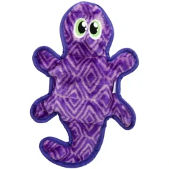 Shop Outward Hound Invincibles Purple Gecko Plush Dog Toy - Pet Home | The Perfect Pet Supplies Shopping Experience Pet Toys
