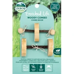 New Oxbow Animal Health Enriched Life Woody Combo Toy - Pet Home | The Perfect Pet Supplies Shopping Experience Pet Toys