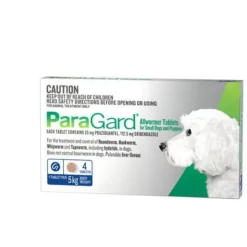 New Paragard All Wormer Tablets for small dogs and Puppies 5kg tablets packet of 4 - Pet Home | The Perfect Pet Supplies Shopping Experience Dogs
