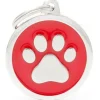 Hot Pet ID Tag Classic Paw Red Lge - Pet Home | The Perfect Pet Supplies Shopping Experience Dogs