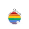 Sale Pet ID Tag Rainbow Circle Sml - Pet Home | The Perfect Pet Supplies Shopping Experience Dogs