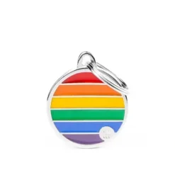Sale Pet ID Tag Rainbow Circle Sml - Pet Home | The Perfect Pet Supplies Shopping Experience Dogs