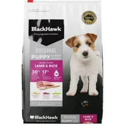 Best Pet Shop Direct - Black Hawk Original Puppy Lamb & Rice 3kg - Pet Home | The Perfect Pet Supplies Shopping Experience Shop All