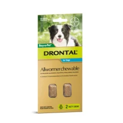 Store Pet Shop Direct - Drontal Allwormer Chewable 2 x 10kg Chews - Pet Home | The Perfect Pet Supplies Shopping Experience Dogs