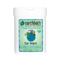 Best Pet Shop Direct - Earthbath Ear Wipes 25pk - Pet Home | The Perfect Pet Supplies Shopping Experience Shop All