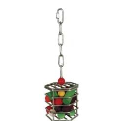 Sale Pet Shop Direct - Featherland Paradise Baffle Cage Stainless Steel Large (Unfilled) - Pet Home | The Perfect Pet Supplies Shopping Experience Pet Toys