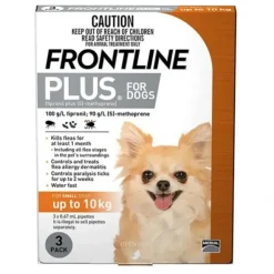 Clearance Pet Shop Direct - Frontline Plus Dogs Up to 10kg 3 Pack - Pet Home | The Perfect Pet Supplies Shopping Experience Dogs