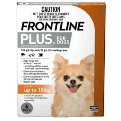 Best Pet Shop Direct - Frontline Plus Dogs Up to 10kg 6 Pack - Pet Home | The Perfect Pet Supplies Shopping Experience Dogs