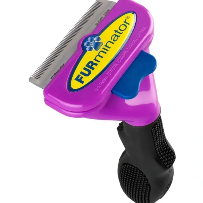 Best Pet Shop Direct - Furminator DeShedding Tool Cats Large Short Hair - Pet Home | The Perfect Pet Supplies Shopping Experience Cats