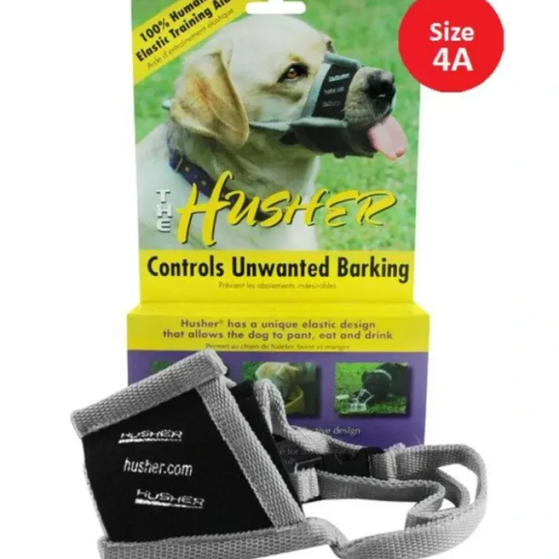 Store Pet Shop Direct - Husher Size 4A Elastic Training Muzzle for Dog Controls Barking Biting Chewing - Pet Home | The Perfect Pet Supplies Shopping Experience Shop All