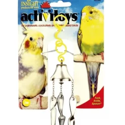 New Pet Shop Direct - JW Insight Fork, Knife & Spoon Bird Toy - Pet Home | The Perfect Pet Supplies Shopping Experience Pet Toys
