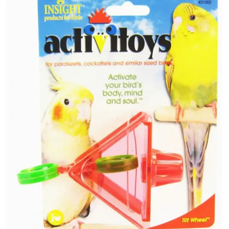 Best Sale Pet Shop Direct - JW Insight Tilt Wheel Bird Toy - Pet Home | The Perfect Pet Supplies Shopping Experience Pet Toys