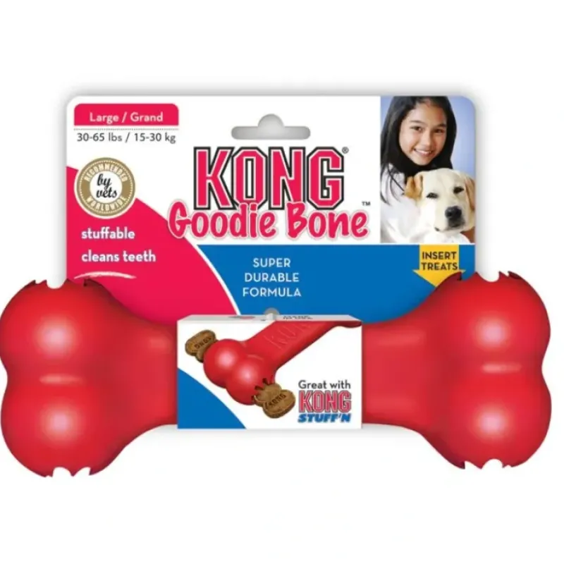 Store Pet Shop Direct - KONG Classic Goodie Bone Large - Pet Home | The Perfect Pet Supplies Shopping Experience Pet Toys