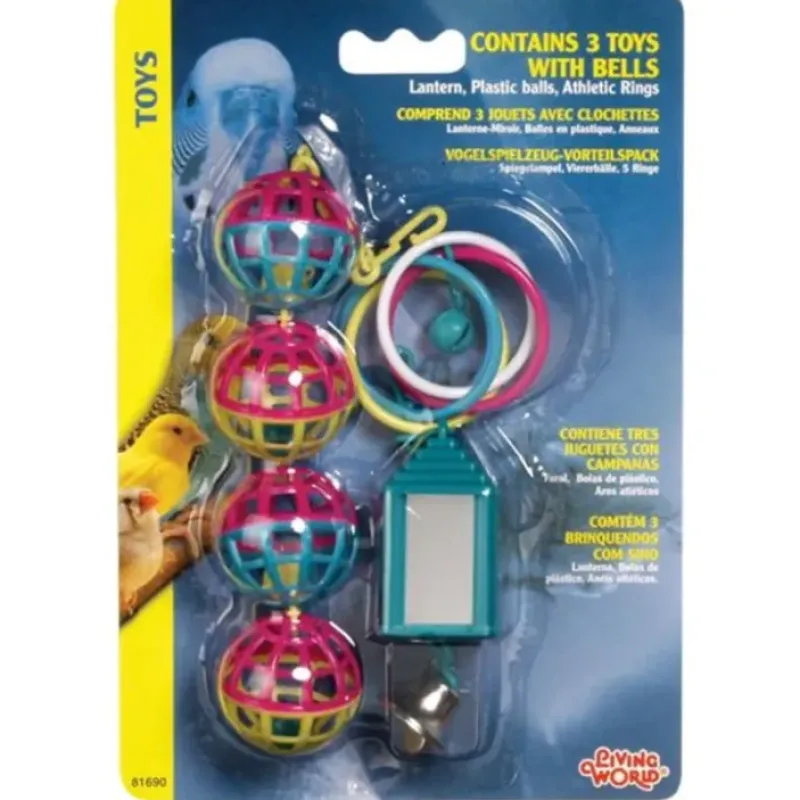 Best Sale Pet Shop Direct - Living World Bird Toys Value Pack No.1 with Lantern - Pet Home | The Perfect Pet Supplies Shopping Experience Pet Toys