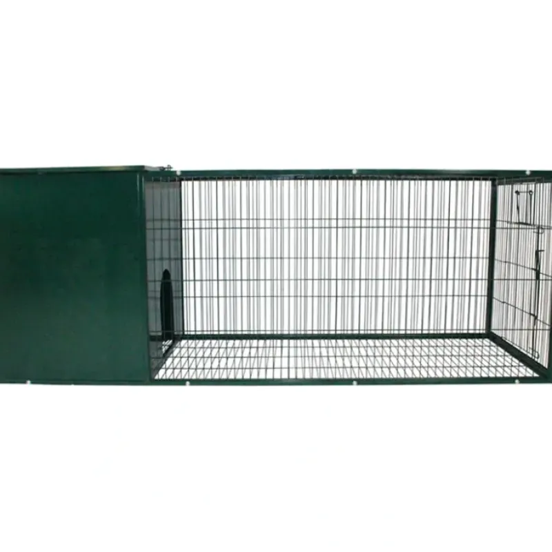 Store Pet Shop Direct - Metal Rabbit Hutch 5 Foot Dark Green - Pet Home | The Perfect Pet Supplies Shopping Experience Shop All