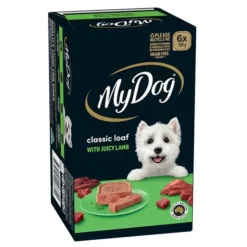Clearance Pet Shop Direct - My Dog Classic Loaf Juicy Lamb 100g x 6 Trays Box - Pet Home | The Perfect Pet Supplies Shopping Experience Dogs