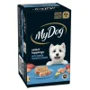 Clearance Pet Shop Direct - My Dog Select Toppings with Tender Chicken & Cheese 100g x 6 Trays Box - Pet Home | The Perfect Pet Supplies Shopping Experience Dogs
