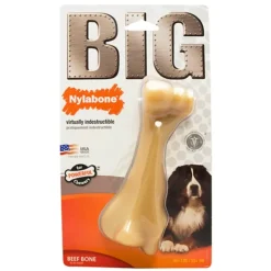 Dogs|Pet Shop Direct - Nylabone Big Chew for Big Dogs Beef Bone - Pet Home | The Perfect Pet Supplies Shopping Experience
