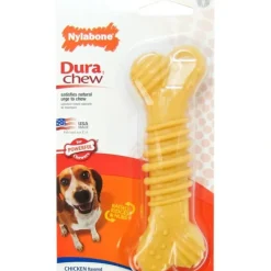 Best Pet Shop Direct - Nylabone DuraChew Textured Bone - Chicken, Wolf - Pet Home | The Perfect Pet Supplies Shopping Experience Shop All