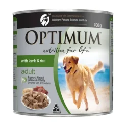 Store Pet Shop Direct - Optimum Adult Lamb & Rice Wet Can 700g x 12/Tray - Pet Home | The Perfect Pet Supplies Shopping Experience Dogs