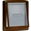 New Pet Shop Direct - PetSafe Staywell Original 2 Way Pet Door Brown Large - Pet Home | The Perfect Pet Supplies Shopping Experience Dogs