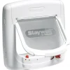 Outlet Pet Shop Direct - PetSafe Staywell Deluxe Magnetic Cat Flap White - Pet Home | The Perfect Pet Supplies Shopping Experience Cats