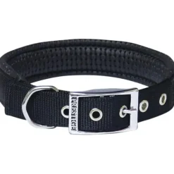 Store Pet Shop Direct - Prestige Soft Padded Collar 1" x 22" (56cm) Black - Pet Home | The Perfect Pet Supplies Shopping Experience Shop All