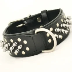 Store Pet Shop Direct - Rogue Royalty Gladiator Studded Leather Dog Collar Black Large - Pet Home | The Perfect Pet Supplies Shopping Experience Shop All
